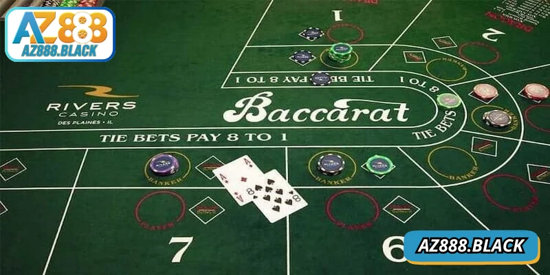 Baccarat online là trò chơi bài phổ biến trong các sòng trực tuyến