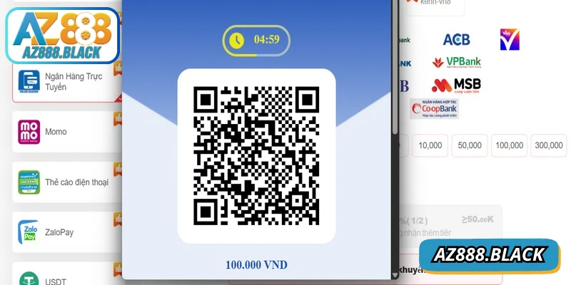 Mọi mức phí dịch vụ cho cả tiền tệ trong nước và quốc tế rõ ràng
